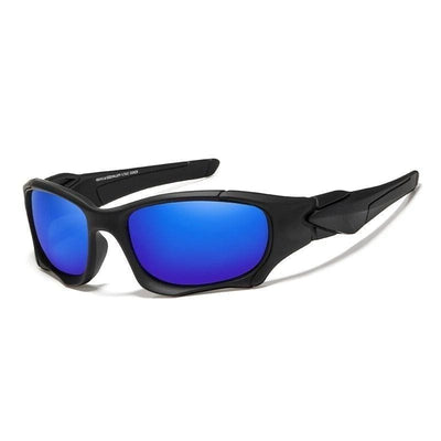Active Sports Cycling Sunglasses - BLACK BLUE - Save 30%