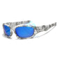 Active Sports Cycling Sunglasses - CAMO BLUE - Save 30%