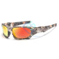 Active Sports Cycling Sunglasses - CAMO RED - Save 30%