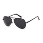 Aviation Polarized Kids Sunglasses - BLACK GRAY - Save 30%