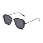 Celebrity Style Square Sunglasses - BLACK GRAY - Save 30%