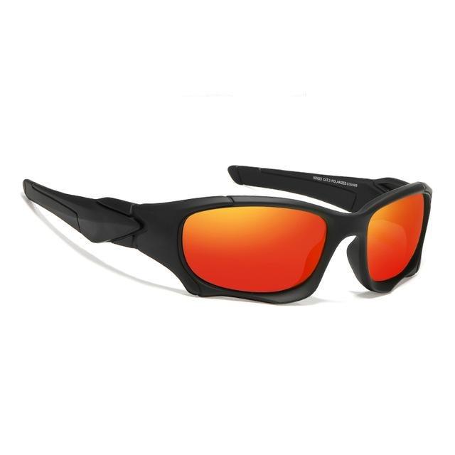 Copy of Active Sports Cycling Sunglasses - BLACK RED - Save 