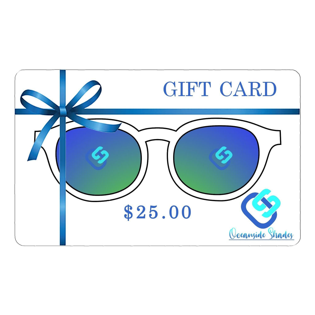 Oceanside Shades Gift Cards - $25.00