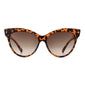 Oversized Cat Eyes Sunglasses - LEOPARD BROWN - Save 30%