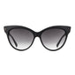 Oversized Cat Eyes Sunglasses - MATTE BLACK - Save 30%
