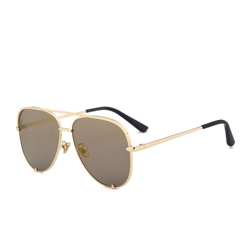 Pilot Flat Top Sunglasses - GOLD GOLD - Save 25%