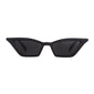 Vintage Cat Eyes Sunglasses - BLACK GRAY - Save 30%