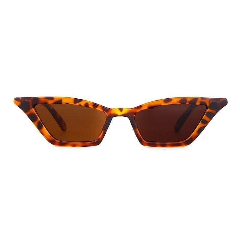 Vintage Cat Eyes Sunglasses - TORTOISE BROWN - Save 30%