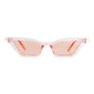 Vintage Cat Eyes Sunglasses - TRANSPARENT PINK - Save 30%