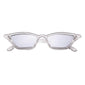 Vintage Cat Eyes Sunglasses - TRANSPARENT SILVER - Save 30%