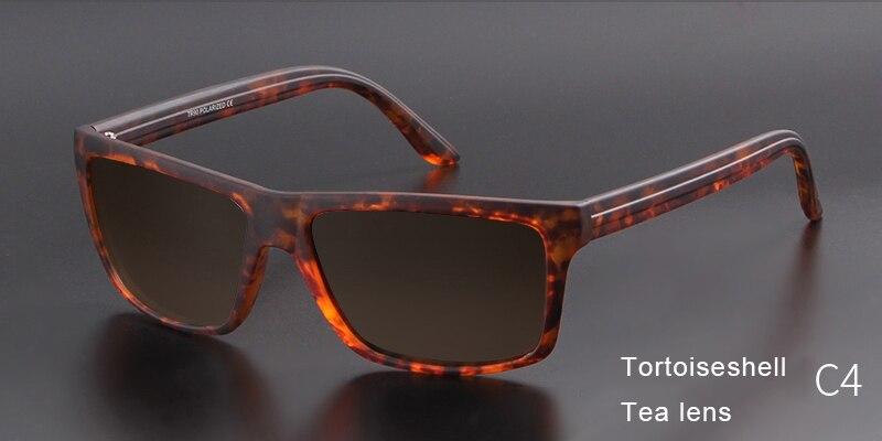 Vintage Fashion Polarized Sunglasses - TORTOISE BROWN - Save