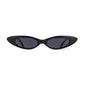 Vintage Small Oval Sunglasses - BLACK GRAY - Save 35%
