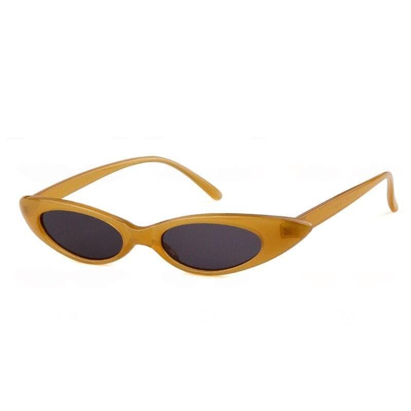 Vintage Small Oval Sunglasses